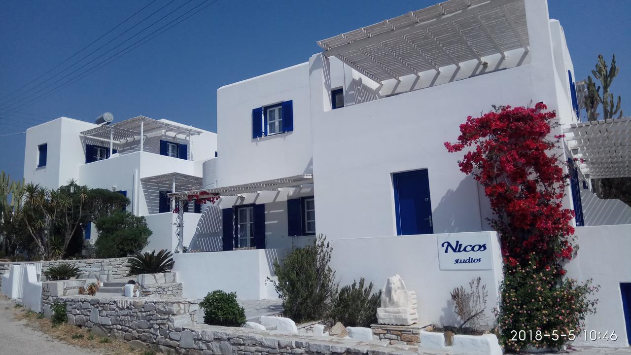 Nicos Studios & Apartments Logaras Dış mekan fotoğraf