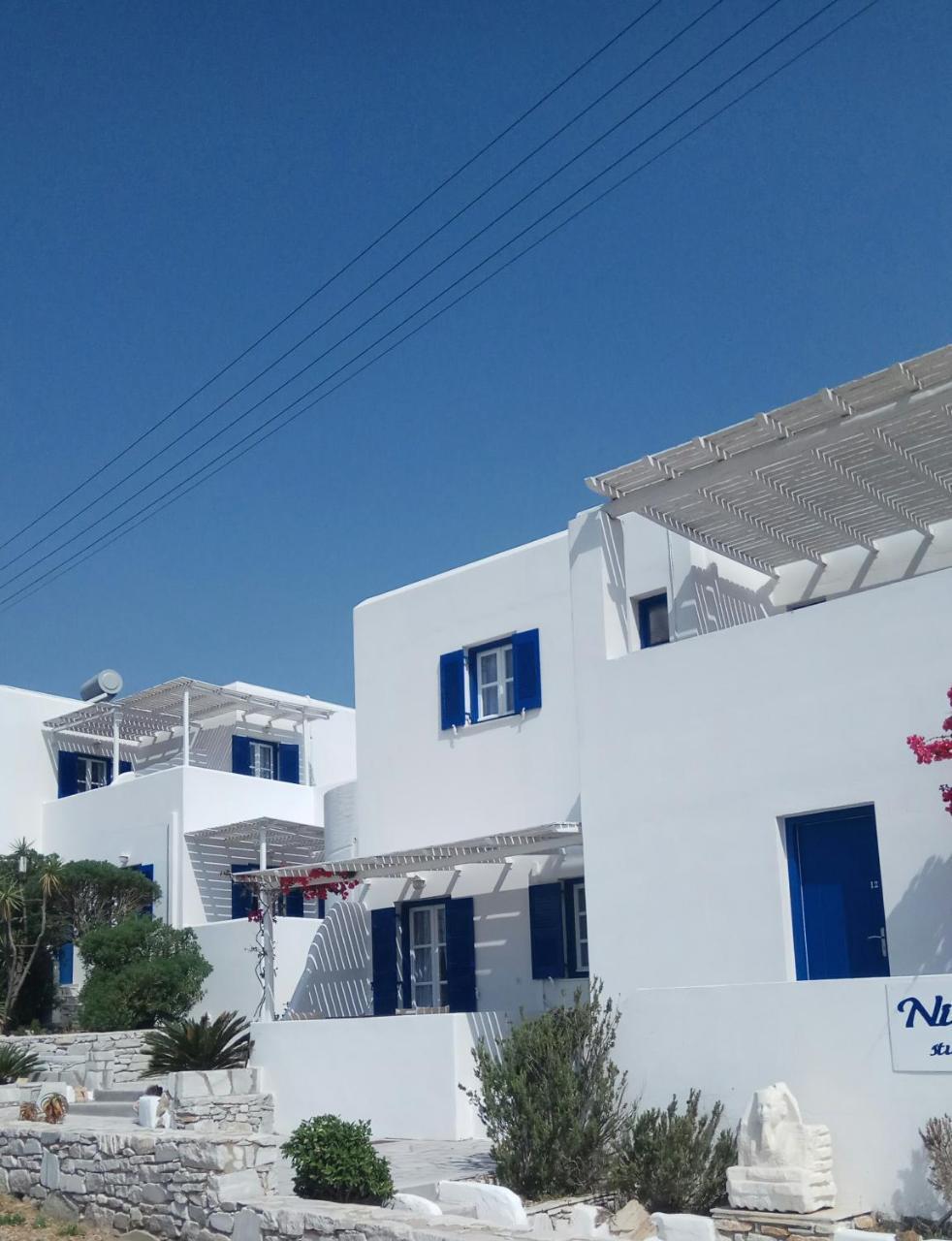 Nicos Studios & Apartments Logaras Dış mekan fotoğraf